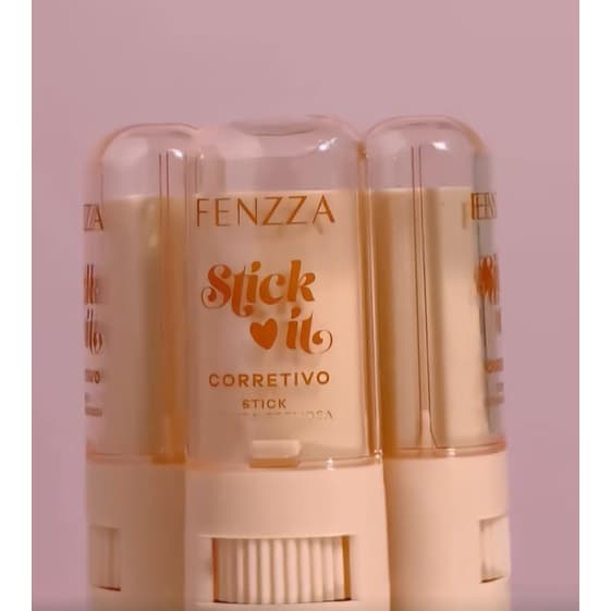 Corretivo  Stick It textura Cremosa - Fenzza 4 Tons