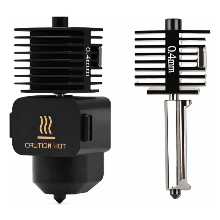 Hotend 0.4mm Bambu Lab A1 e A1 Mini Bico Aço Endurecido Removível Fácil Manutenção