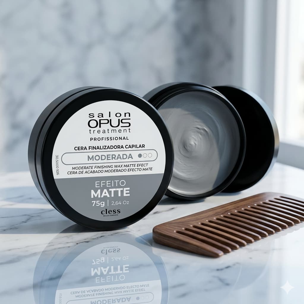 Cless Cera Finalizadora Capilar Extra Forte - Forte - Moderada - Escolha a Sua 75g Efeito Matte Anti Frizz Profissional