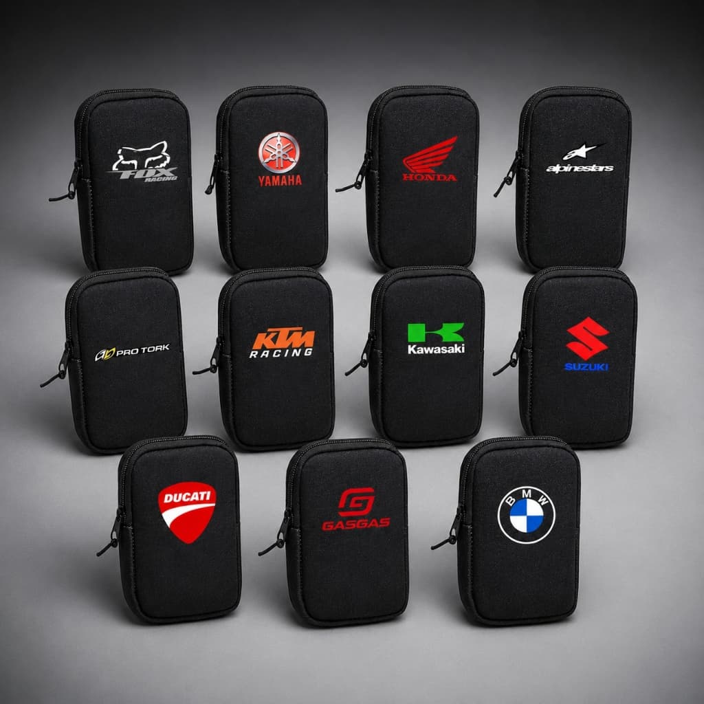 Bag Porta Celular Motocross para Mochila Case Impermeável Trilha