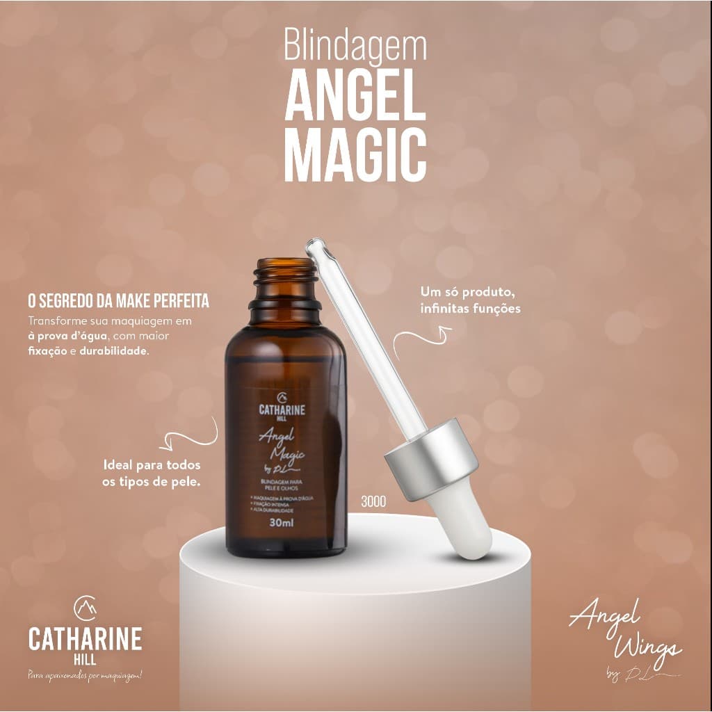 Blindagem Angel Magic Catharine Hill Iluminador Glow Original | Envio em 24h Úteis