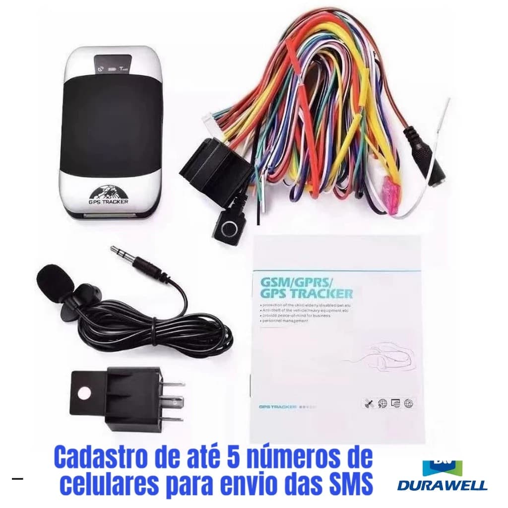 Rastreador GPS Veicular TK303G com Controle Remoto para Carro e Motorcycle/Gps Tracker