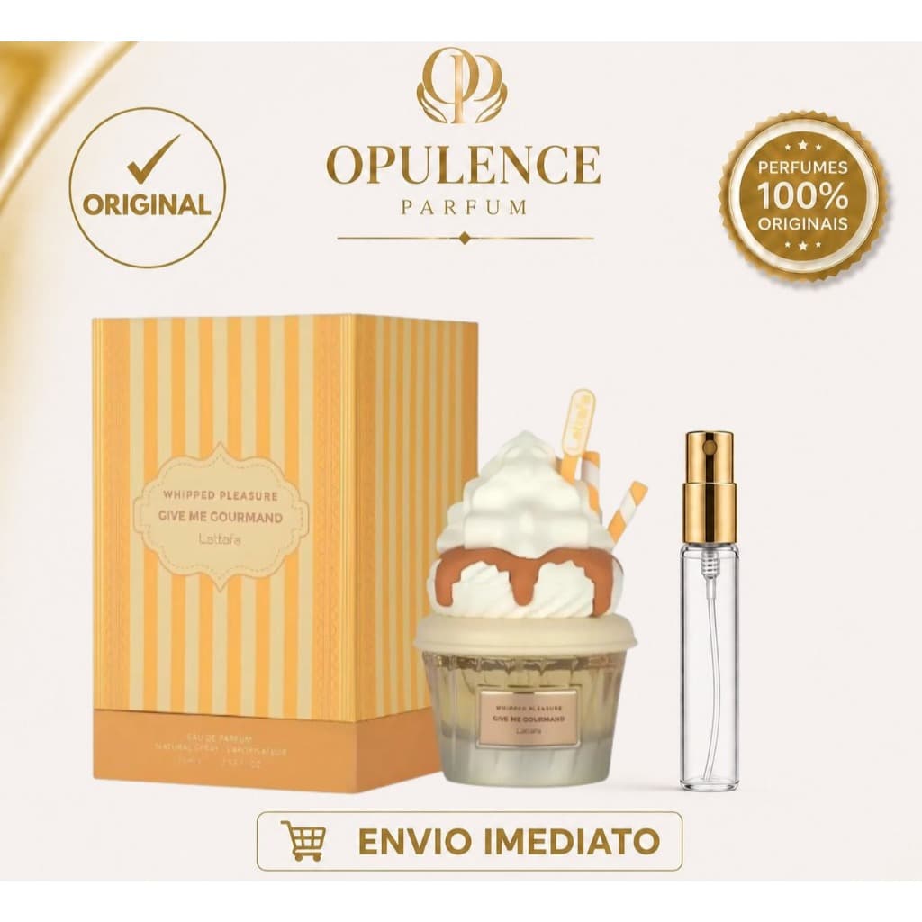 Perfume Give Me Gourmand Whipped Pleasure - Lattafa - Perfume Arabe Original