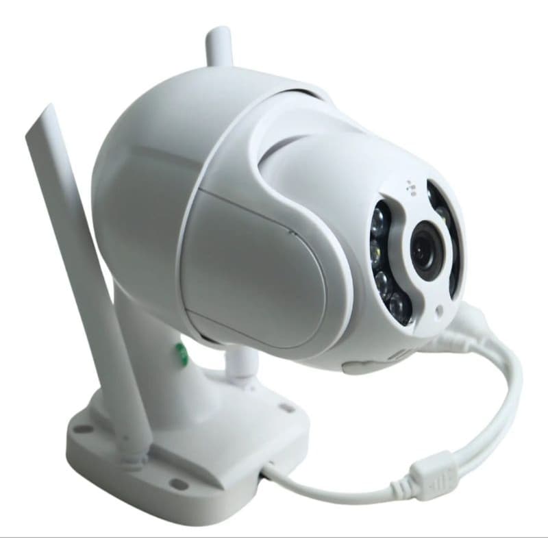 Câmera De Segurança WiFi Externa Ip Speed Dome A8 Homologada Anatel À Prova D'água Visão Noturna Colorida iCSee