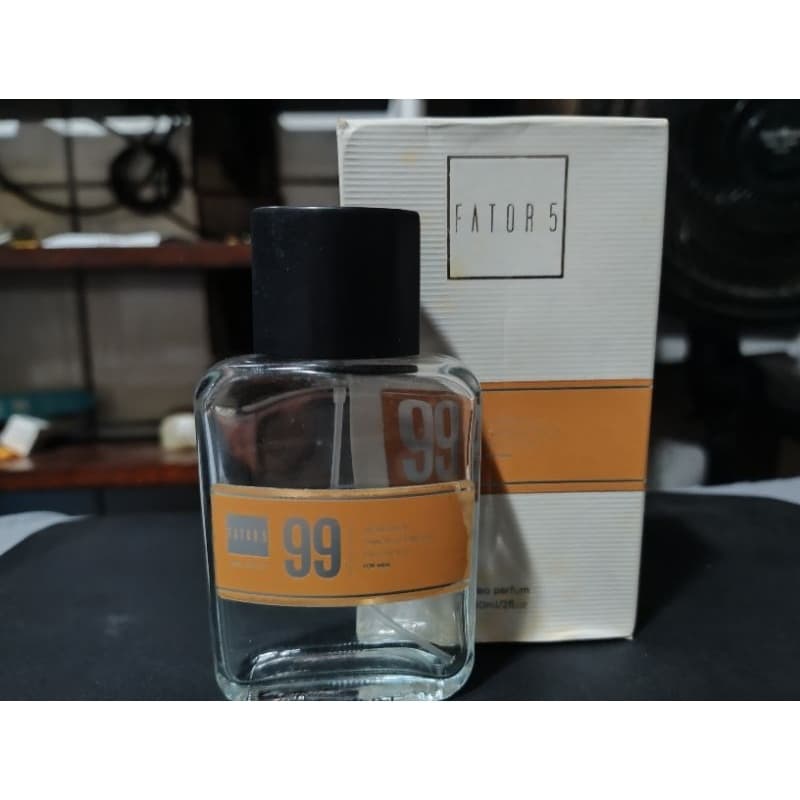 Frasco de perfume Vazio - 99 Fator 5