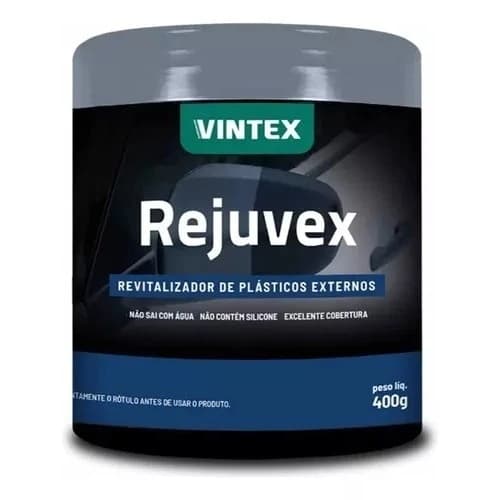 Rejuvex Revitalizador De Plasticos Automotivos 400g Vonixx Vintex