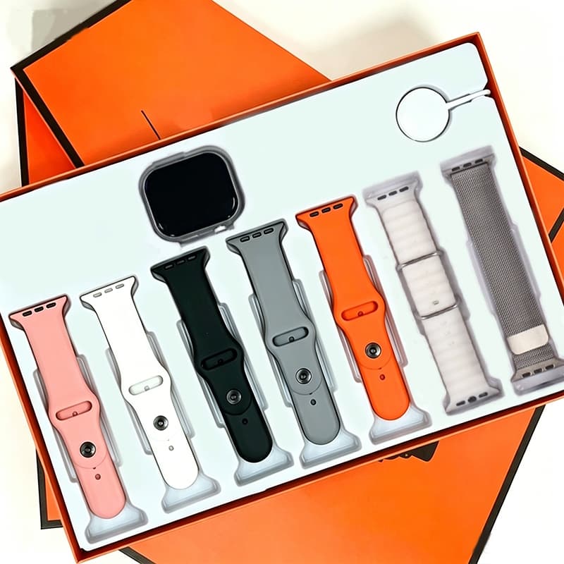 2026 Smartwatch Mini AMOLED 38/45mm Makes Calls Smart Watch Heart Rate  Android iPhone