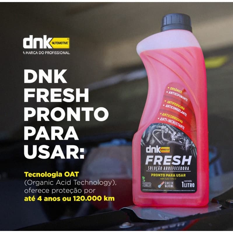 Aditivo Rosa Pronto Uso com Etilenoglicol DNK