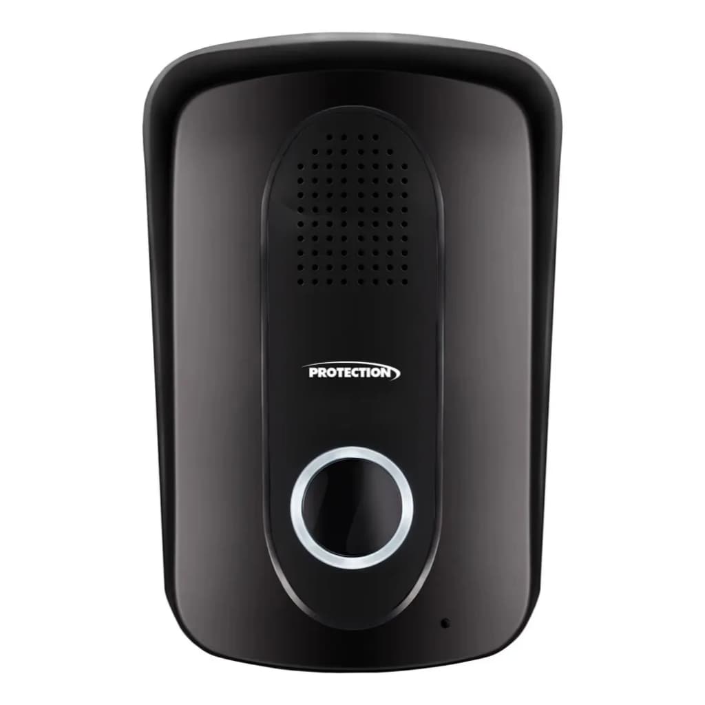Painel Externo De Reposição Para Porteiro Pt-270 Protection Cor Preto