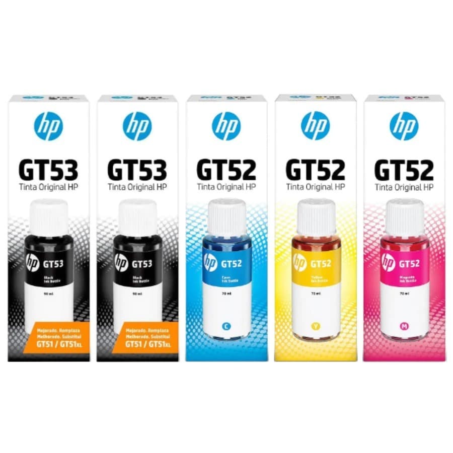 Kit 5 Tintas Gt53 Gt52 Original Hp 517 532 617 5822 416 116