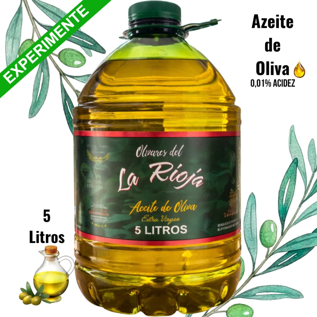 Aceite Argentino La rioja Botella 5L Garrafa 0,01%acidez