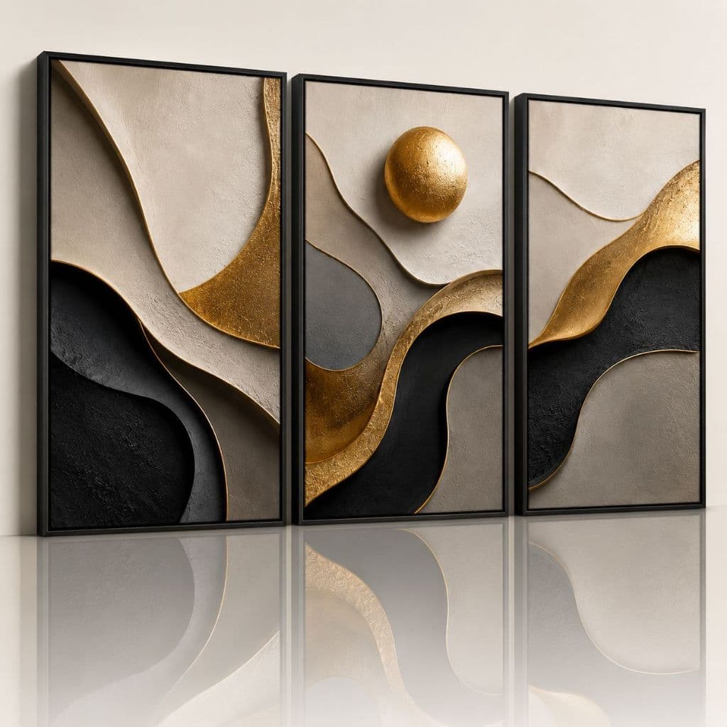 Quadro Decorativo Abstrato Estilo Moderno | Home Decor