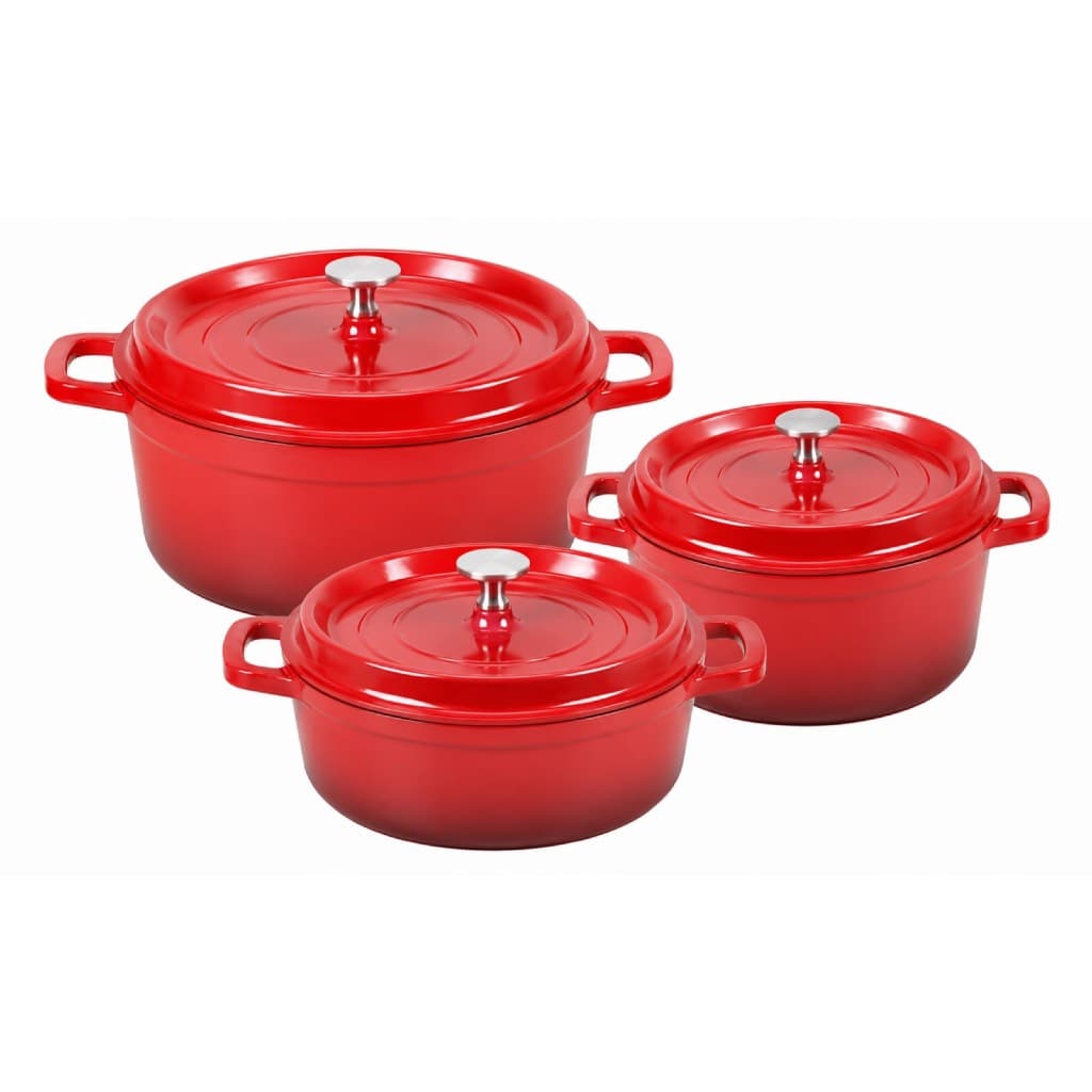 Kit 3 Panelas e Unitário Caçarolas Fundo Triplo Indução Com Revestimento Cerâmico Florença
