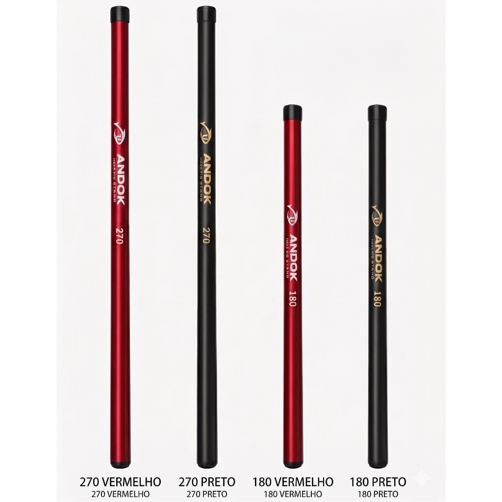 Vara de Pesca Portátil ANDOK - Conjunto Completo (Linha, Boia, Anzol) - 180cm/270cm