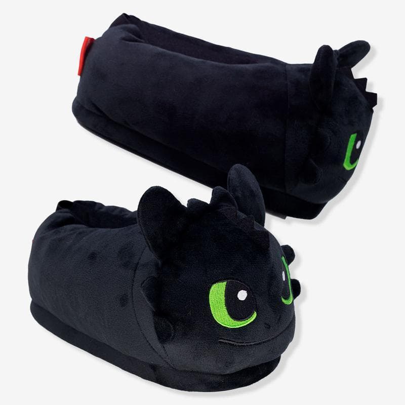 Pantufa Unissex 3D Furia da Noite/ Banguela - Como Treinar Seu Dragão