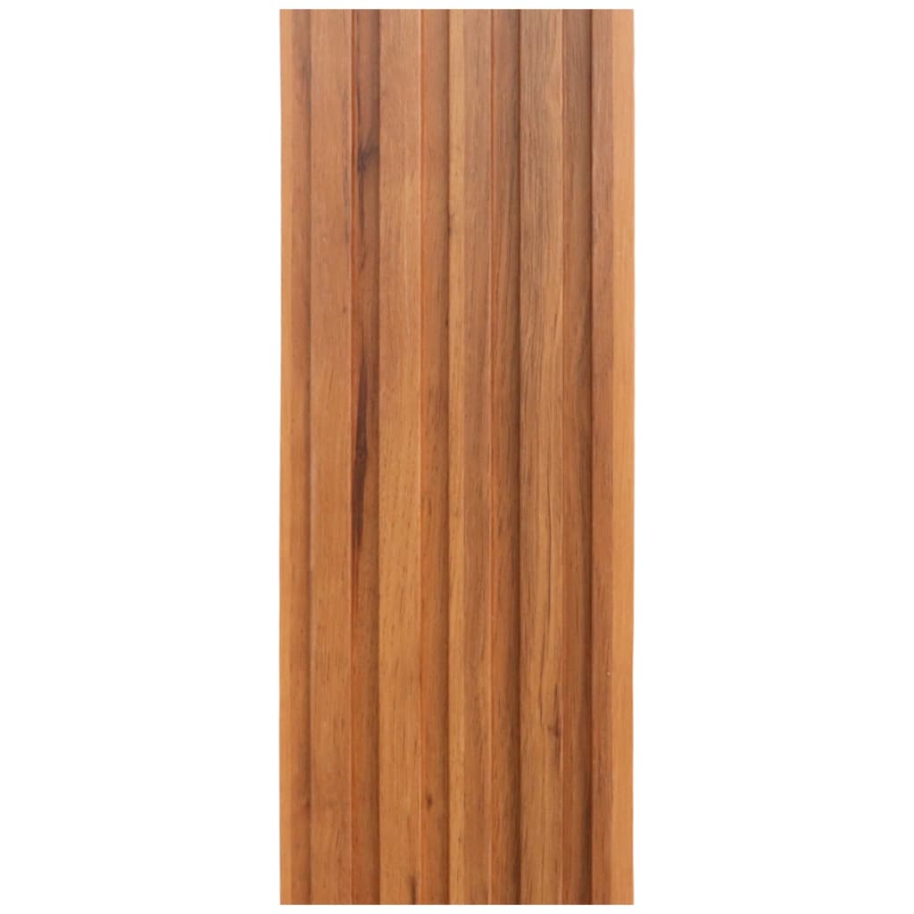 2 Painéis Ripados de WPC 96cm x 15cm com Revestimento Decorativo Modular | Painel de Parede para TV em Madeira Ecológic