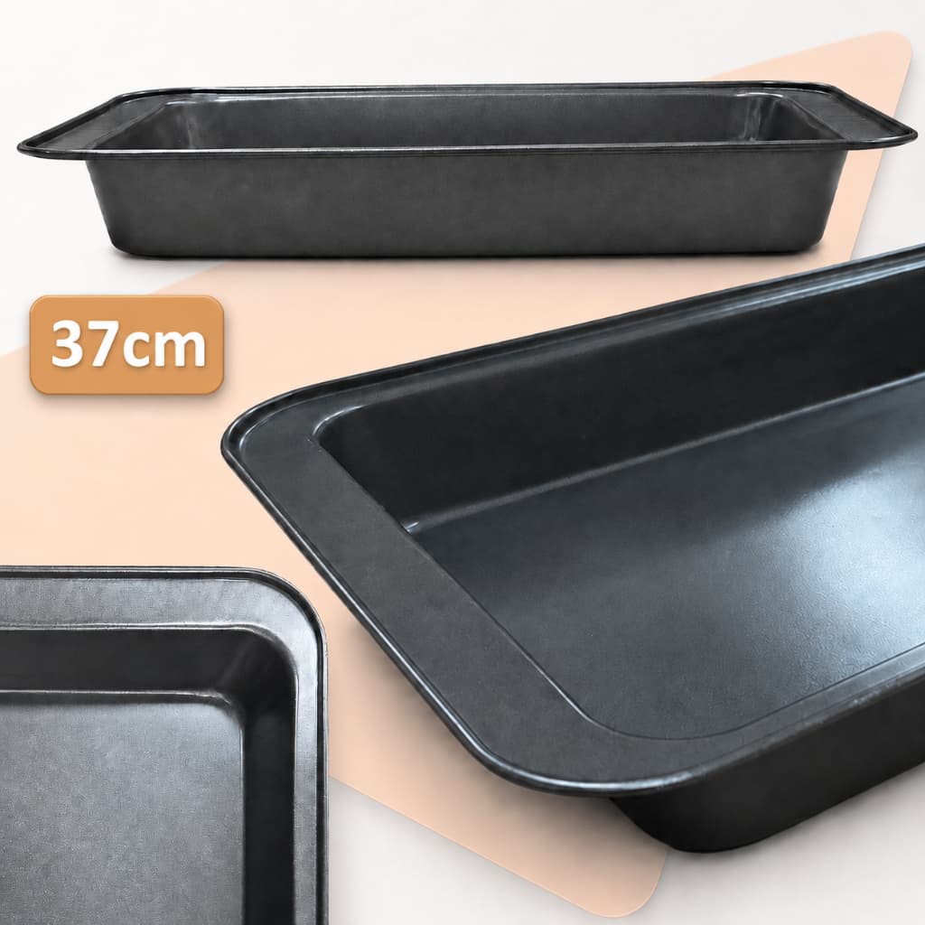 Assadeira / Forma Retangular Antiaderente 37cm para Forno