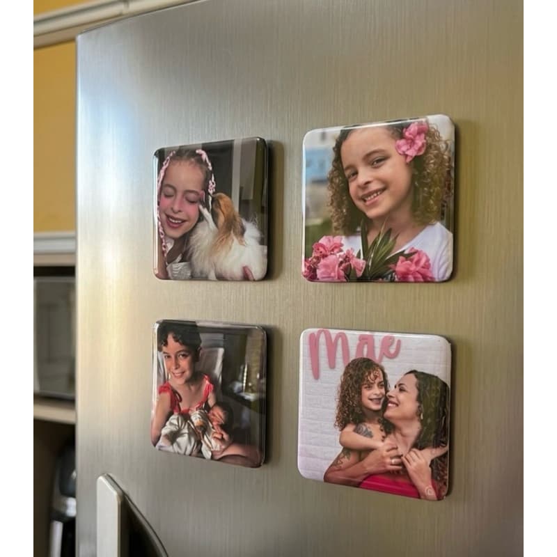 Foto IMÃ Botton personalizado geladeira