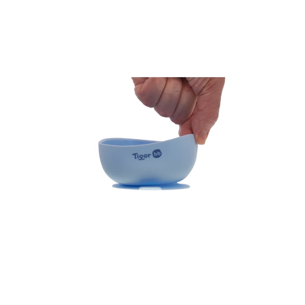 Bowl Silicone Com Ventosa BPA Free TIGOR BB Little 340ml Bebês