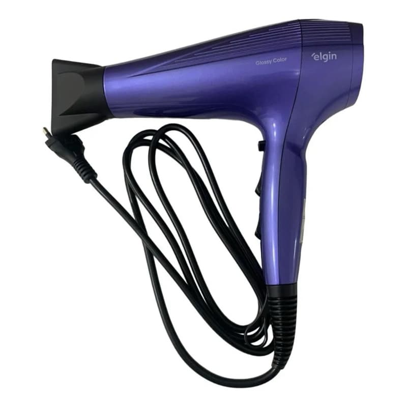 Secador De Cabelo Glossy Color 2.000w Tourmaline Ion Elgin