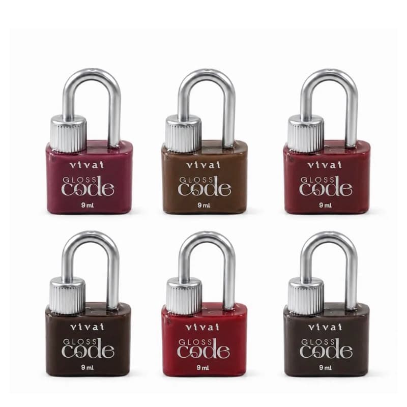 gloss chaveiro cadeado vivai maquiagem para lábios