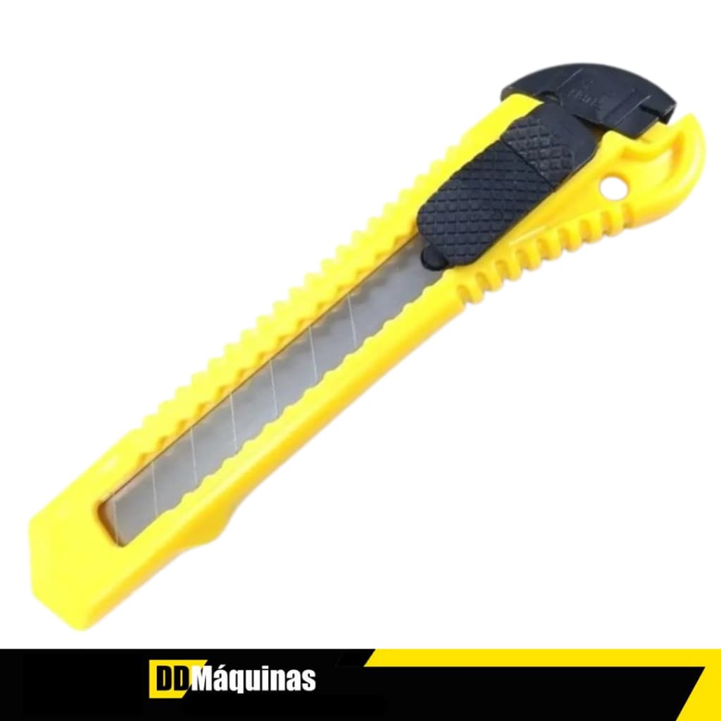 Estilete C/ 1 Lamina Em Aco Simples Imbativel  - Titanium