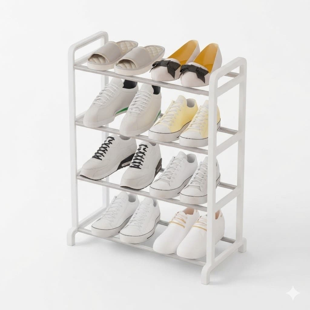 Sapateira Organizadora 3 4 5 9 Andares Estreita Vertical Prateleira Calçados Sapatos Tênis Suporte Para Livros Plantas