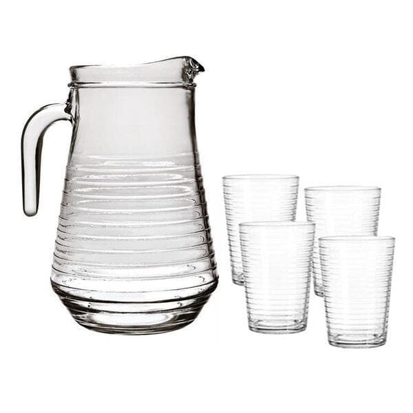 Conjunto Ginga Com 5 Itens (1Jarra/4Copos)