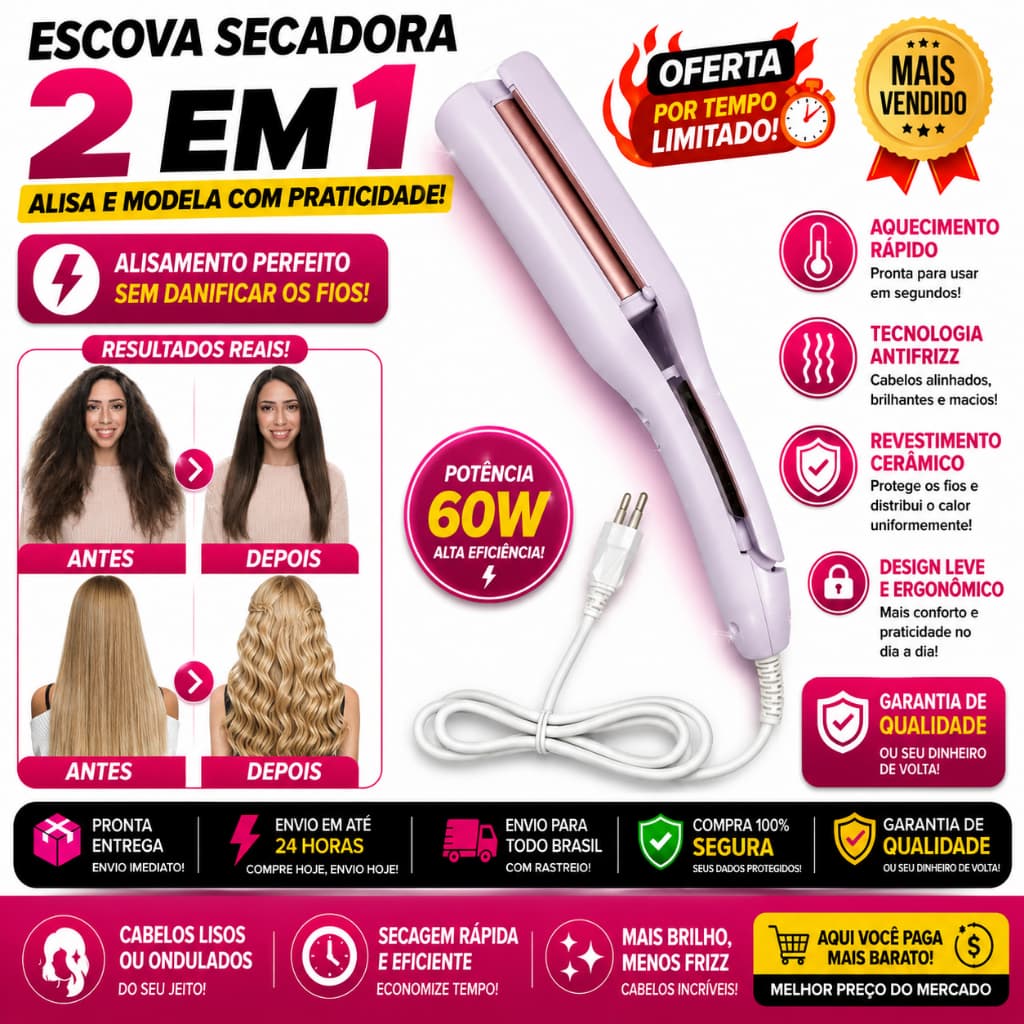 Modelador de Ondas Wavy - Bivolt