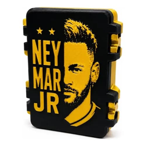 Caixa Porta Figurinha p/ Álbum Copa do Mundo 2026 - NEYMAR JR