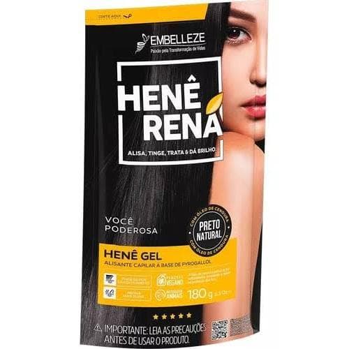 HENE RENA ALISAMENTO E TINTURA 180G EMBELEZE