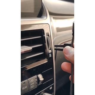 Suporte Cabo Celular Para Carro Para 1 ou 2 Cabos Universal