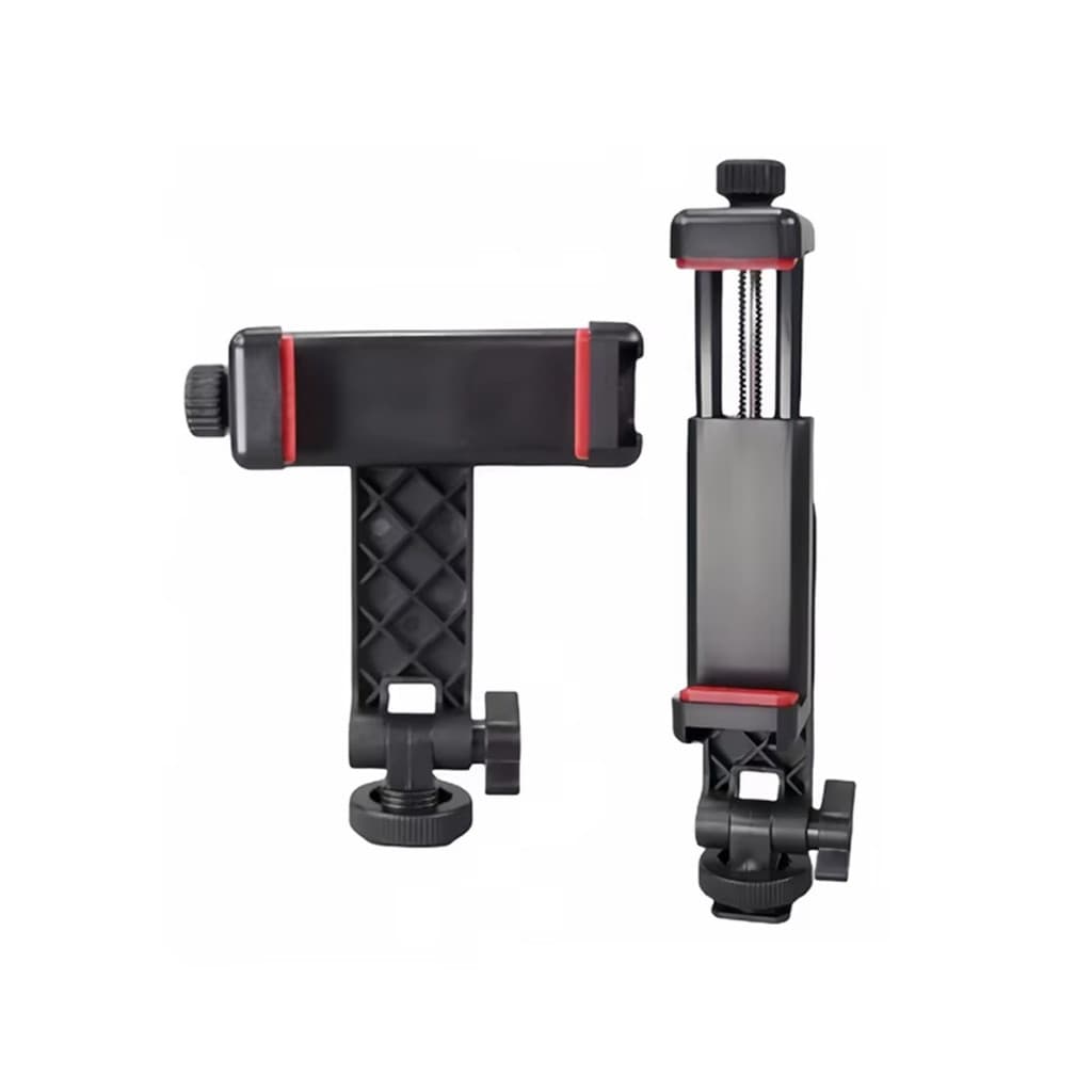 Suporte de Sapata para Câmera, Tripé e Celular com Adaptador de Sapata Fria para iPhone e Samsung