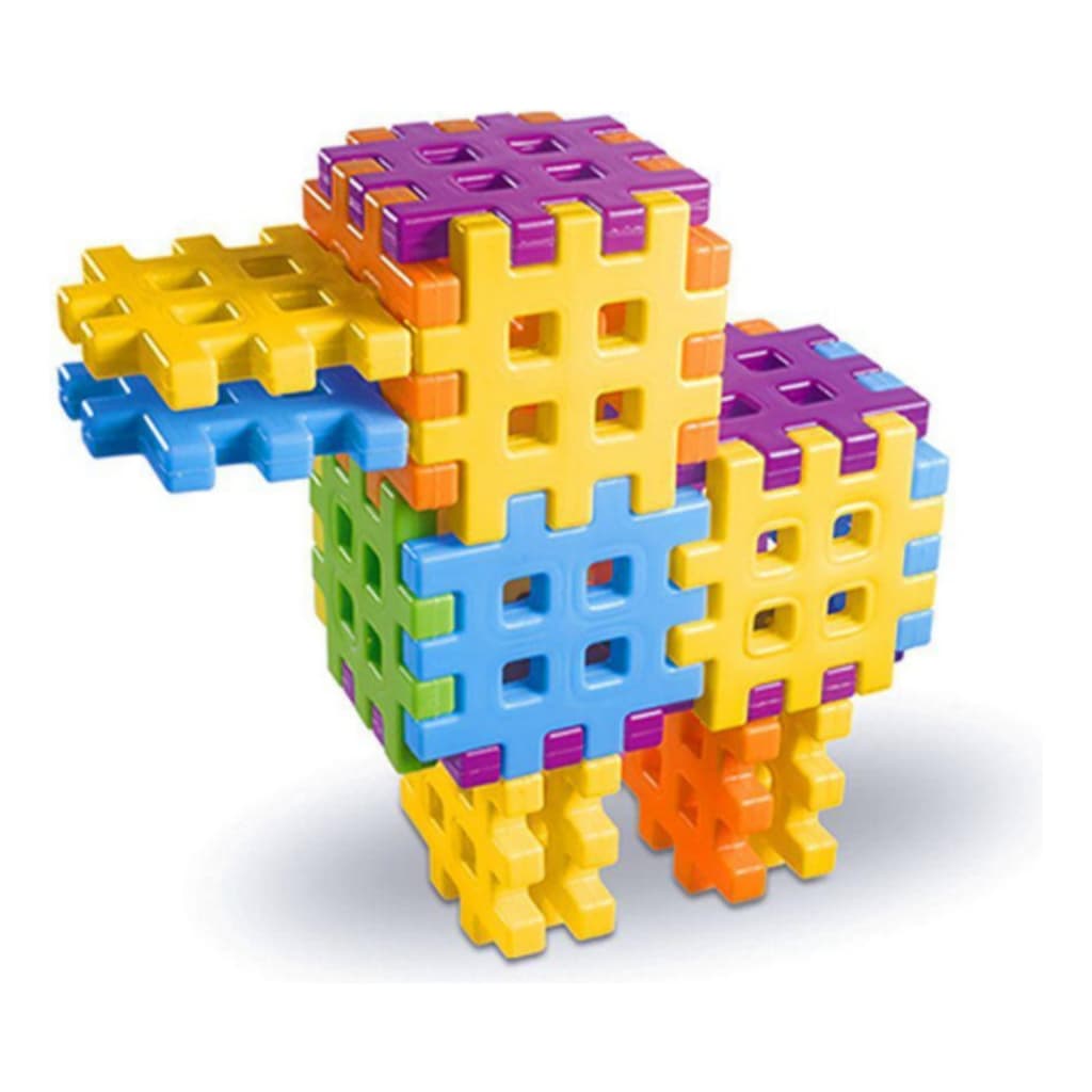 Brinquedo Criativo Maralex – 40 Blocos de Montar Grandes e Resistentes