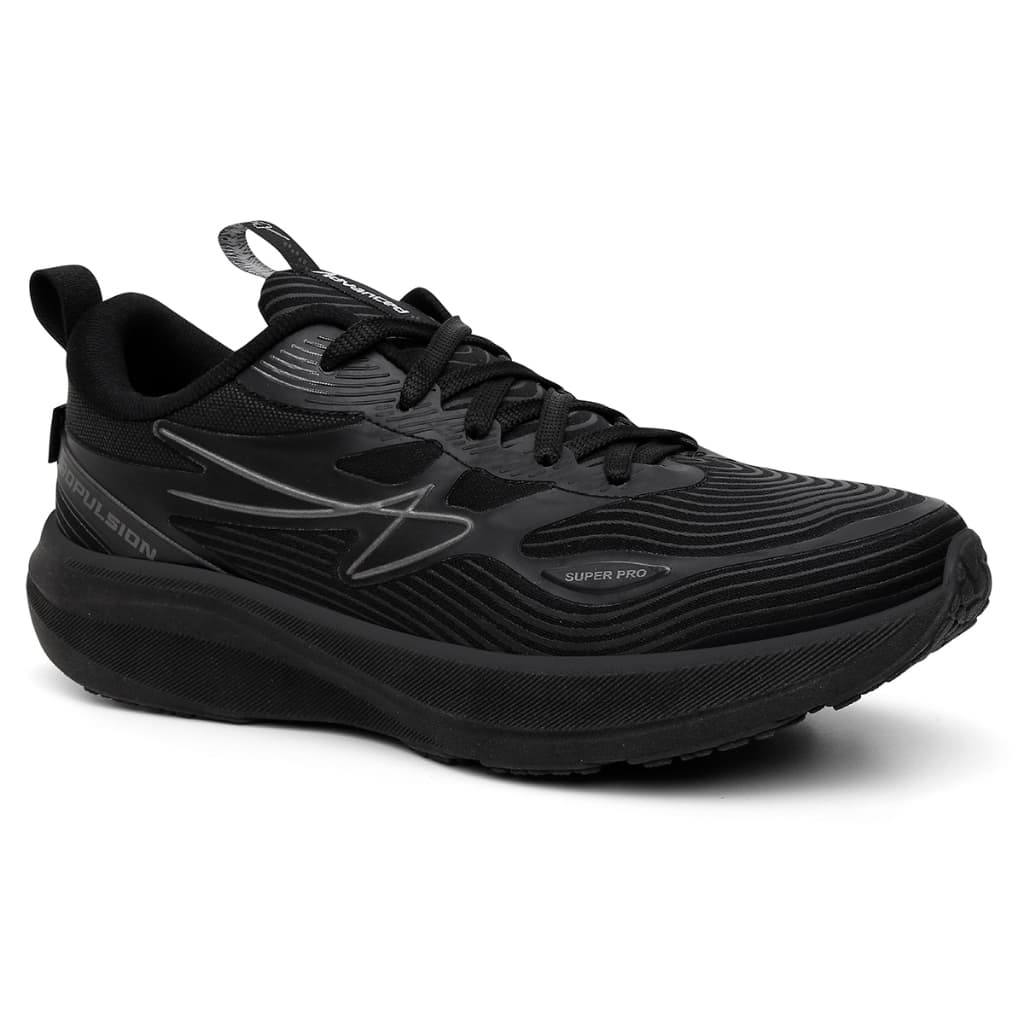 Tênis Masculino Esportivo Corrida Caminhada Treino Dia A Dia Trabalho Advanced Propulsion Leve Macio + Relógio de Brinde