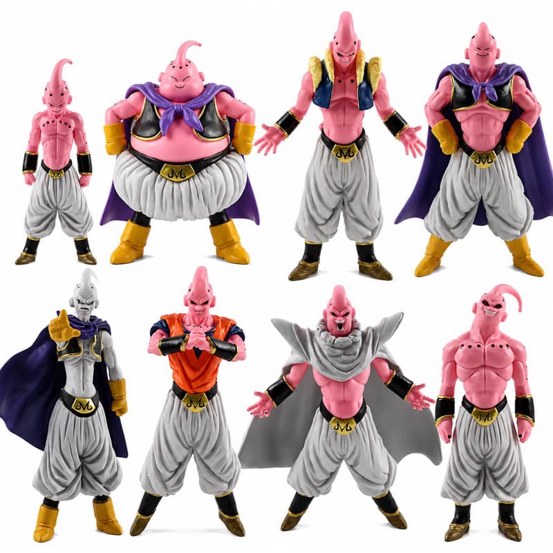 Action figure dragon ball z figura majin buu PVC 7-10cm