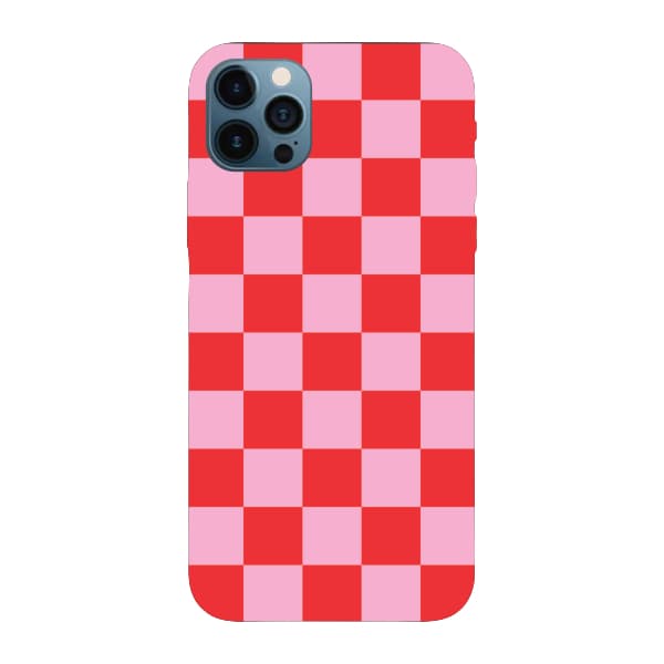 Capinha para iPhone 12 Pro Max Anti Impacto Fashion - QUADRICULADA COLOR MIX