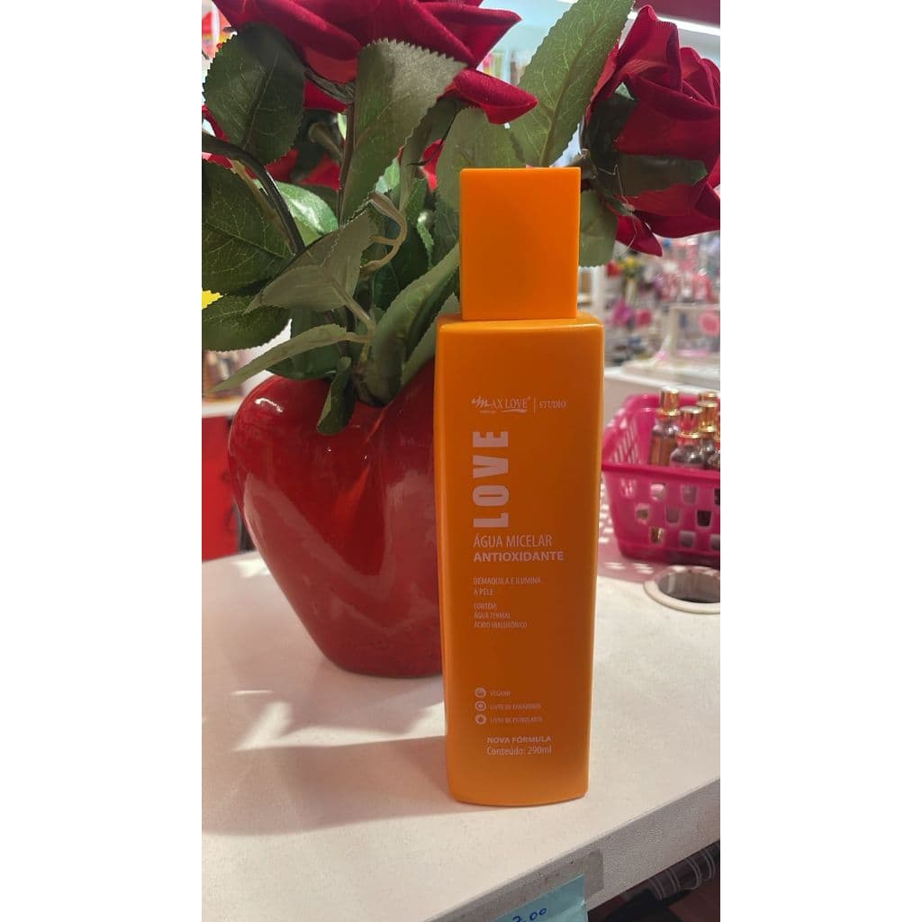 Max Love Água Micelar Antioxidante