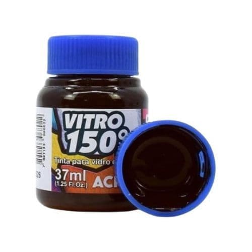 Tinta Vitro 150° Para Vidro Porcelana Cerâmica Faiança Para Forno Convencional Diversas Cores 37ml