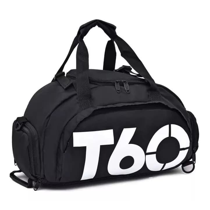 Bolsa Esportiva Multifuncional 3 em 1 Academia Viagem Mala de Bordo Impermeável com Compartimento para Tênis
