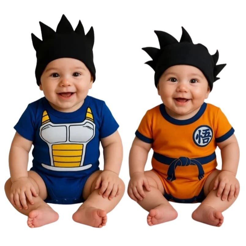 Body Dragon Ball Super Goku Saiyajin Anime Temático Bebê