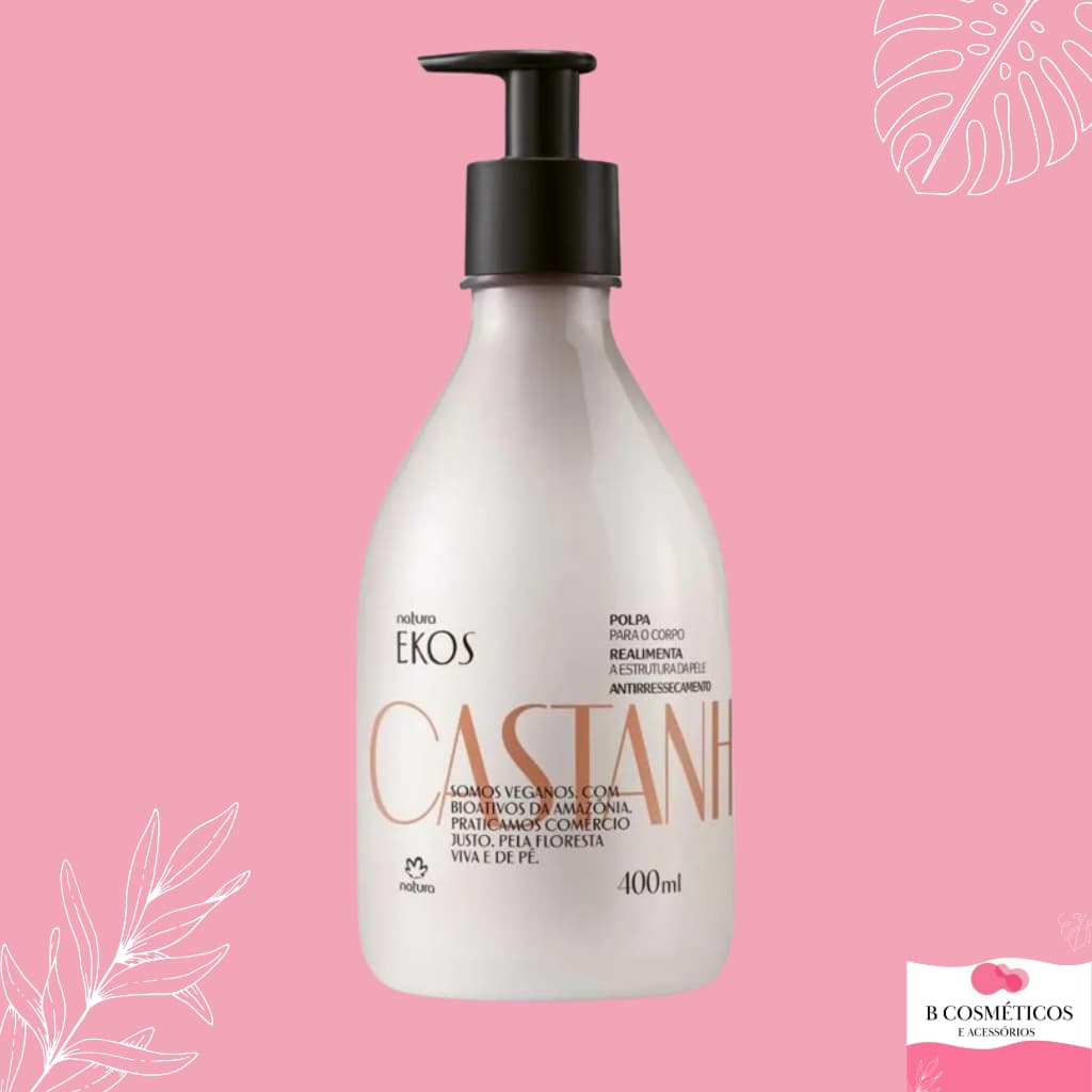 Creme Polpa Hidratante para o Corpo Ekos Castanha 400 ml