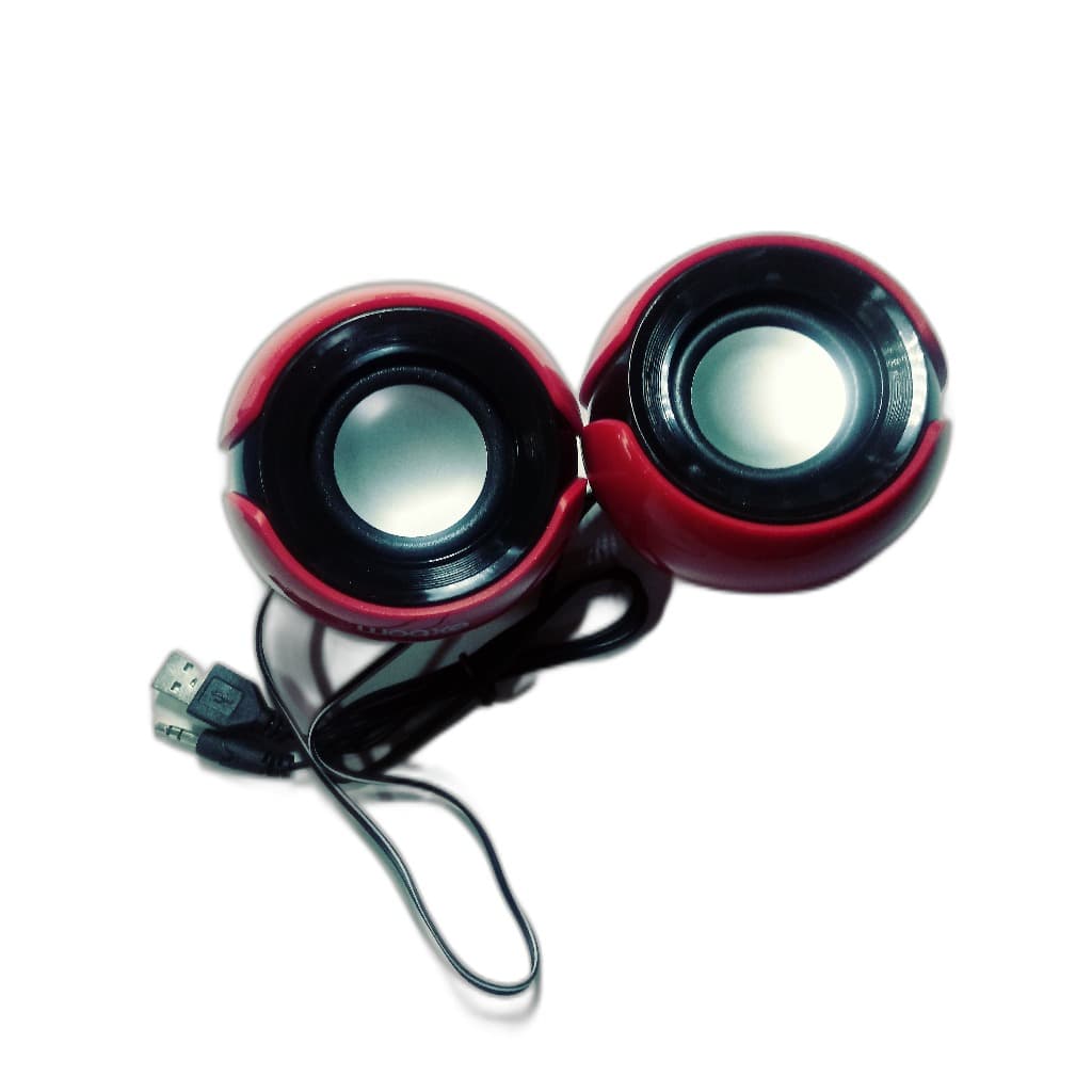 Caixa De Som Exbom CS-68 Vermelha 5 W Usb Pequena Som Potente