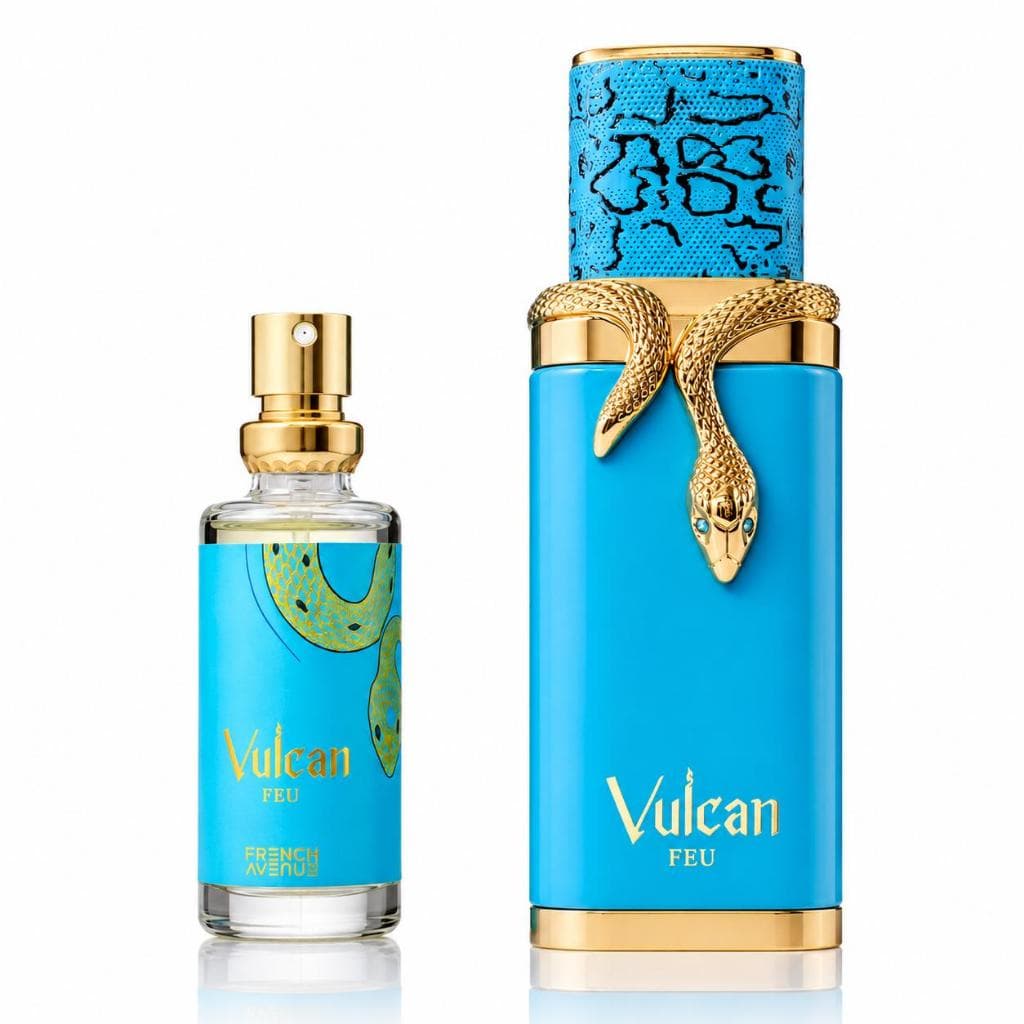 Perfume Árabe Vulcan Feu Secret's Parfum 15ml - Fragrância Marcante, Elegante,  Alta Fixação