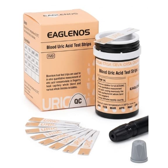 Tiras Acido Urico (AcuraStat) Cx/ 25 - Eaglenos