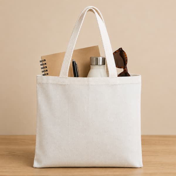 Sacola ecobag lisa ecológica 30x30 100% Algodão cru