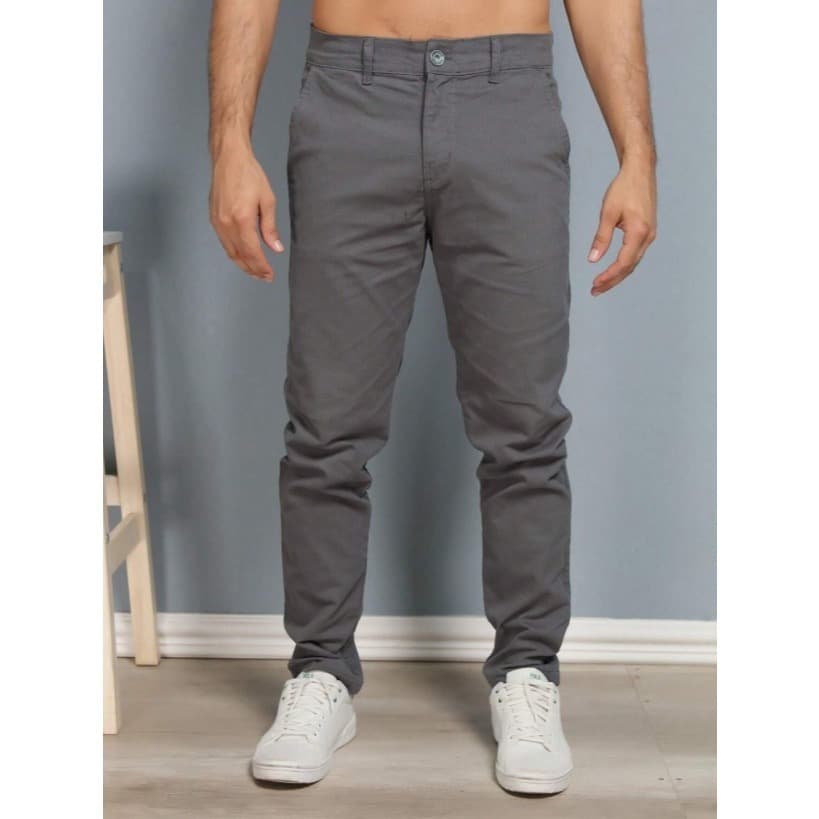 Kit Calça Masculina Slim Social bolso embutido esporte fino Premium com Elastano Confortável Casual Elegante