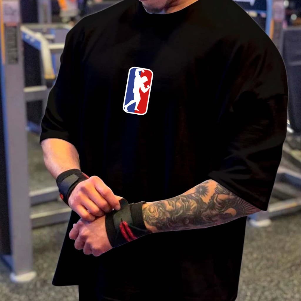 Camiseta Masculina Streetwear Camisa 100% Algodão Top Academia Musculação Treino confortavel