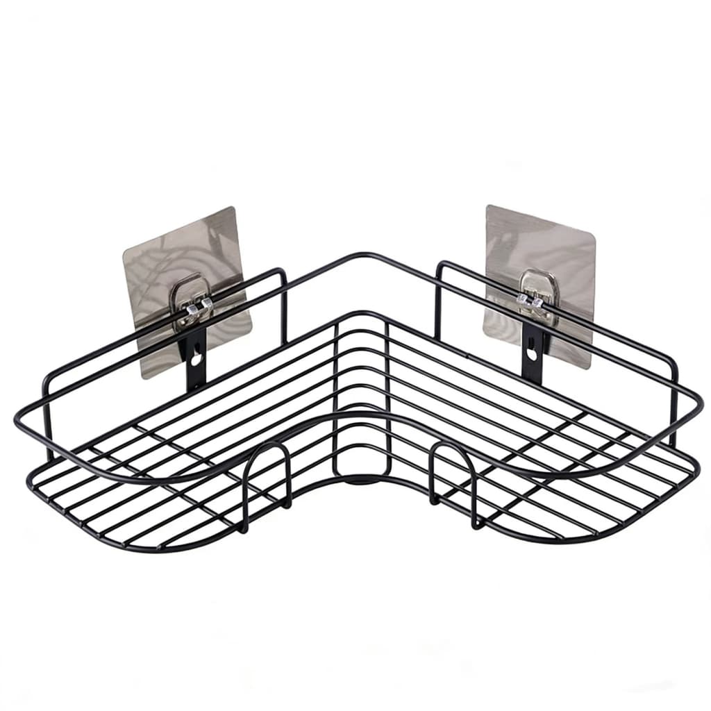 Kit Suporte Organizador de Metal Rack de Parede para Banheiro e Cozinha