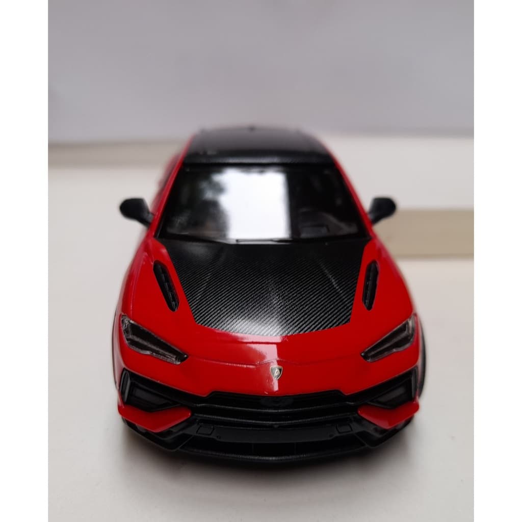 Miniatura Lamborghini Urus Vermelha Performante 1:40 Kinsmart Metal e Fricção